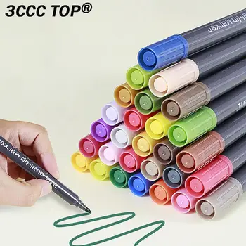 1 ADET Çift Başlı Floresan Kalem Okul Kırtasiye Kawaii Ofis Malzemeleri işaretleme kalemleri Sevimli Çizim Kalemleri Hızlı Kuruyan