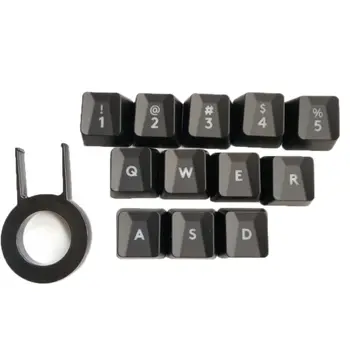 12 Tuşları Klavye Keycaps logitech G413 G910 G810 G310 G613 K840 Mekanik Klavye Arkadan Aydınlatmalı Klavye Tuş Takımı