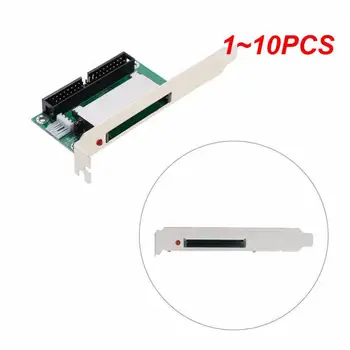 1~10 ADET 40-Pin CF kompakt flash kart 3.5 IDE dönüştürücü adaptör PCI braketi arka panel