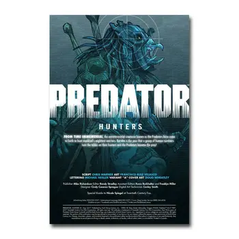 262 Predator Film 13 İpek sanat posterleri Duvar Sanatı Ev Dekorasyon Hediye