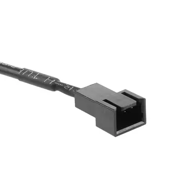32 cm / 12.60 in 5 V USB 2.0 A 3 Pin PWM Fan Adaptör Kablosu USB Uzatma Kablosu