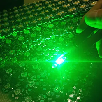 3w LED diyotlar yeşil 520nm ~ 530nm LED lamba çip ışık lambası 20mm / PCB kartı