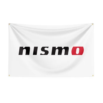 3x5 Nismos Bayrak Polyester Baskılı Araba Yarışı Afiş Dekor İçin 1