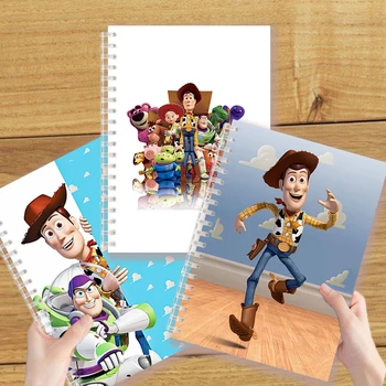 A5 spiral defter Oyuncak Hikayesi Konuşan Woody Buzz Jessie Rex Disney Hikayeleri Figürleri Anime Karakterler Koleksiyonu Heykelcik Çocuklar Hediye