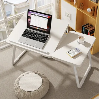 Aolıvıya Resmi yatak masası Ayarlanabilir Masaüstü Katlanır Masa Masa Alt Küçük masa üstü Yurdu Çalışma Tembel Ofis Omuz Silkme