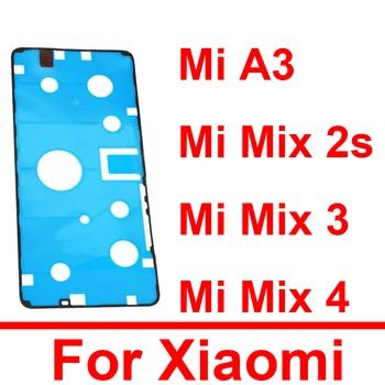 Arka Pil Kapağı Yapışkanlı Etiket Xiao mi mi mi x 2s mi x 3 mi x 4 mi A3 arka Konut Kapı yapışkan bant Yedek Parçalar