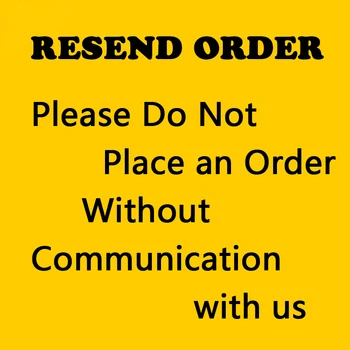 bağlantıyı yeniden gönderin, lütfen bizimle iletişim kurmadan sipariş vermeyin