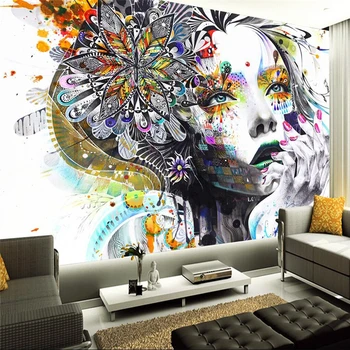 beibehang duvar kağıtları ev dekor Fotoğraf Arka Plan duvar kağıdı duvarlar için 3 Fotoğraf Renk Şekil Sanat Giyinmek Otel Banyo