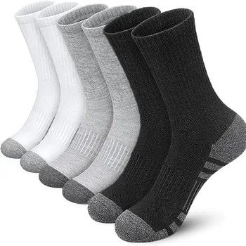 Büyük boy kauçuk ve pamuk çorap basketbol spor orta tüp çorap Ayaklarınızın toplarını korumasına izin verin