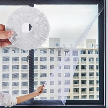 Ekran Cibinlik Pencere Yaz Görünmez Böcek Örgü Sinekler Beyaz Anti Karşı Kapalı Böcek