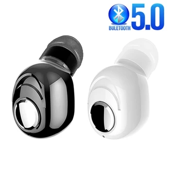 Evrensel Mini X8 (tek)1 adet Kablosuz Kulaklık Kulak uzun Bekleme Süresi Bluetooth 5.0 Kulaklık 3D Ses Müzik Spor Kulaklık