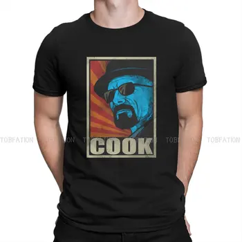 Film Breaking Bad Cook Pamuklu T Shirt Vintage Grunge erkek Tişört O-Boyun Erkek Giysileri