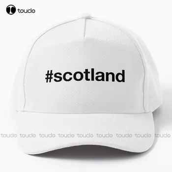 İskoçya Hashtag beyzbol şapkası Siyah Şapka Erkekler İçin Sokak Kaykay Harajuku Gd Hip Hop Özel Hediye Açık Pamuk Kapaklar Komik Sanat