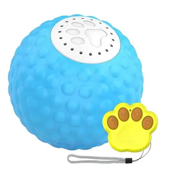 Kedi Topu Ses Pet Egzersiz Sondaj Oyuncak Şarj Edilebilir Oyuncak Top 2 Modları Uzaktan Kumandalı Yavru Ses Topları Oyuncak Pet Oyuncaklar İçin