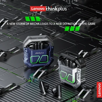 Lenovo xt81 bluetooth kablosuz kulaklıklar oyun su geçirmez kulaklık dtwwater tws gürültü azaltma mikrofon ile spor