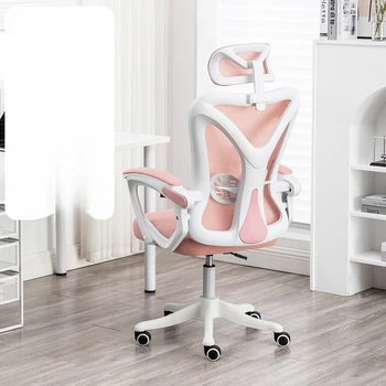 Masa Mobil büro sandalyeleri Recliner Ergonomik Playseat Vanity Sandalyeler Rahat Yatak Odası Silla De Escritorio Ofis Mobilyaları 30XP