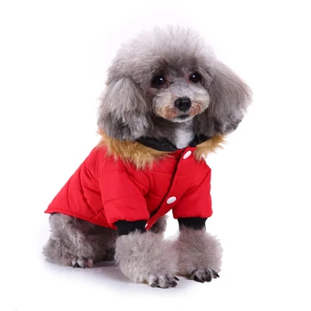 Pet Köpek Giysileri Sıcak Köpekler Hoodie Kış Sıcak Köpek Ceket Köpekler Kıyafetler Chihuahua Yorkshire Giyim Fransız Bulldog Köpek Kostüm