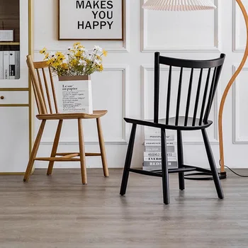 Platform İskandinav Mutfak yemek sandalyeleri Salon Relax Yardımcı dış mekan yemek sandalyeleri Arkalığı Stoelen Balkon Mobilyaları YX50DC