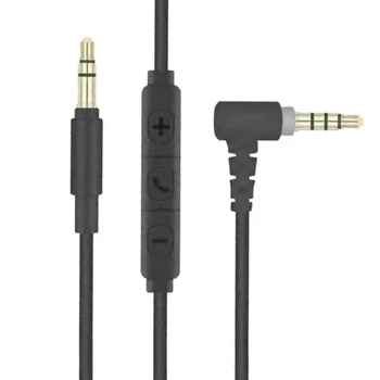 R91A Kaliteli Yedek 3.5 mm için 3.5 mm Kablo için 1000XM3/XM4/XM5 Kulaklık Tel Mic ile Gelişmiş Ses Kalitesi İletim