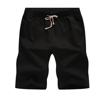 Rahat Şort erkek yazlık pantolonlar Pamuk Gevşek Nefes Kargo Pantolon Büyük Şort Beachwear Beş Renk S-5XL