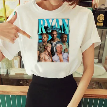 Ryan Gosling Tee kadın komik üst kadın grafik streetwear giyim