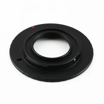 Siyah Anodize Alüminyum Metal Adaptör Kamera Dönüştürme Halkası Olympus PM1 C Dağı Lens Mikro 4/3 M4 / 3 Panasonic GX1 GF5