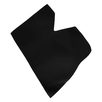 Siyah Araba Ön Sol Kapı Kol Dayama Kolu Çekin kase kapağı Mikrofiber Deri Fit BMW 5 Serisi için F10 F18 2011 2012 2013-2017