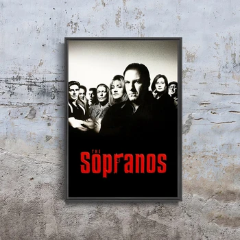 Sopranos Film Afişi Ev duvar tablosu Dekorasyon (Çerçeve Yok)