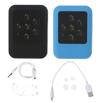 Taşınabilir Su Geçirmez MP3 Çalar Küçük Boy Desteği 16GB Bluetoothcompatible Çağrı Kayıt Dalış Yüzme için Bahar