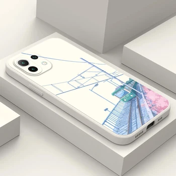 Telefon Kılıfı İçin Xiaomi Mi 13 12 LİTE 12X 12S PRO POCO F3 F4 GT X2 X3 X4 M3 M4 PRO M5s 4G 5G Silikon Kapak sevimli tasarım kız
