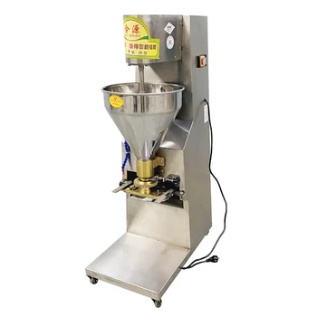 Ticari Elektrikli Otomatik Köfte Şekillendirme Makinesi Yapmak Balık Topu Köfte Makinesi