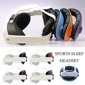 VR Kulaklık kafa bandı Pad Yükseltme Rahat Kaymaz Yastık Meta Quest 3 Uyku Bandı