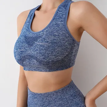 Yoga Spor Takım Elbise Yüksek Belli Şeftali Kalça Darbeye Dayanıklı Yelek İç Çamaşırı şort takımı Nefes kadın Dar Spor Sutyeni